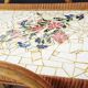 1950s bar chariot - ceramic tray from saint amand