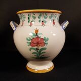 Italian earthenware vase