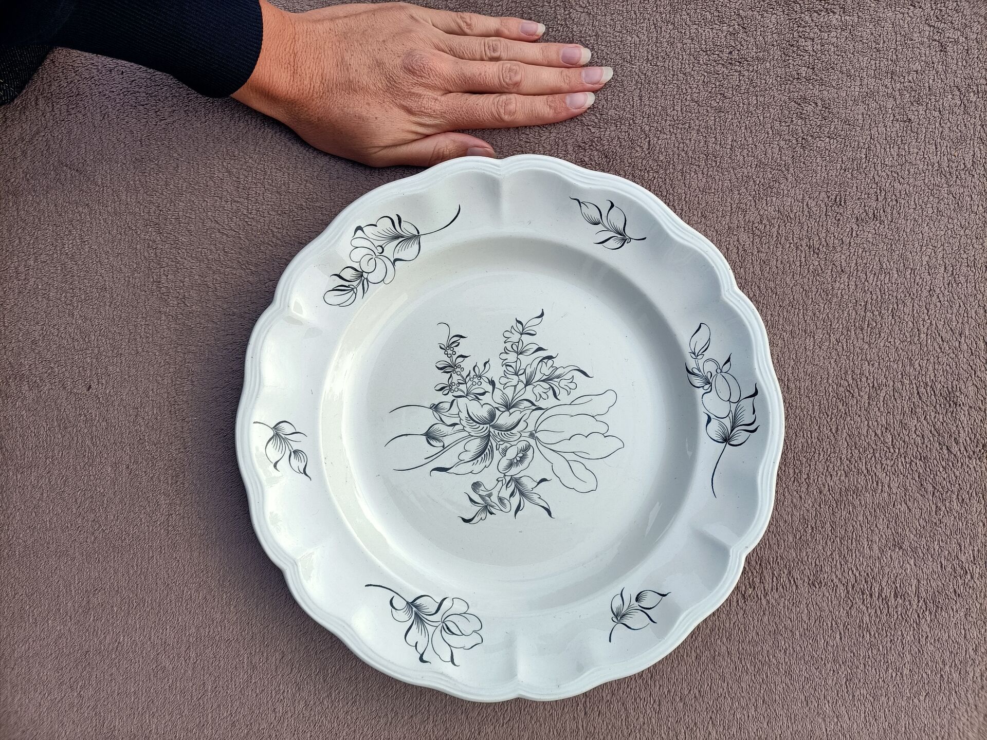Large dish ~ Lunéville