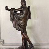 Apollo Belvedere, bronze after the antique, foundry mark, Jaboeuf and Rouard, Paris