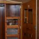 Light walnut cabinet from the 1940s