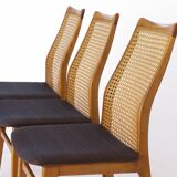 3 Vintage Chairs 1960s Germany by Wilhelm Benze