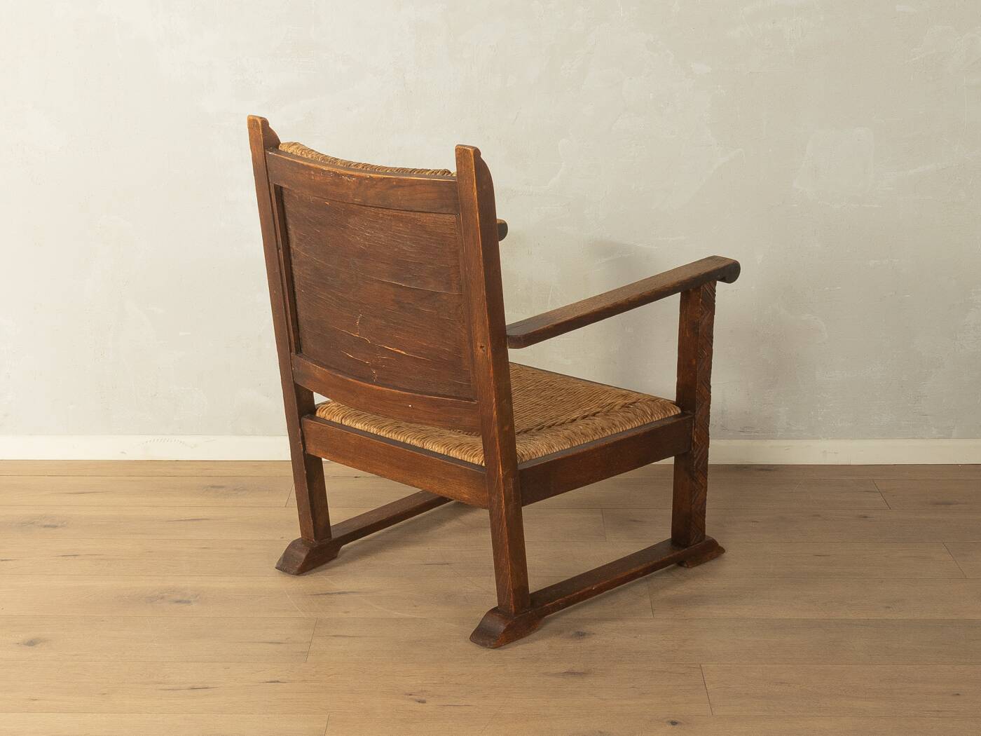 Brutalist armchair