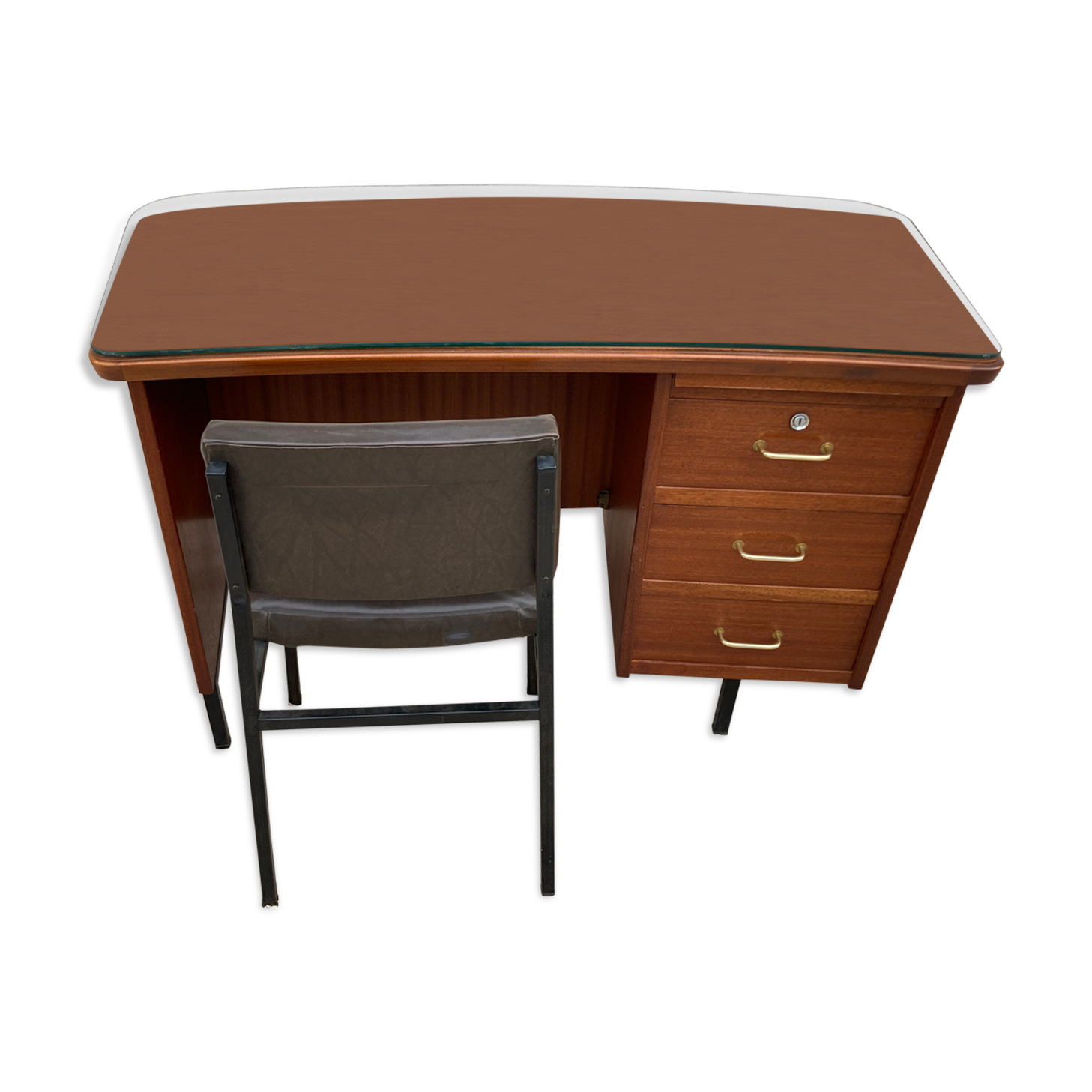70s desk and chair
