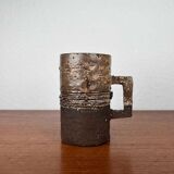 Mug Vase from Danish Modern Pottery Studio by Robert Rob Bentsen, 1960s