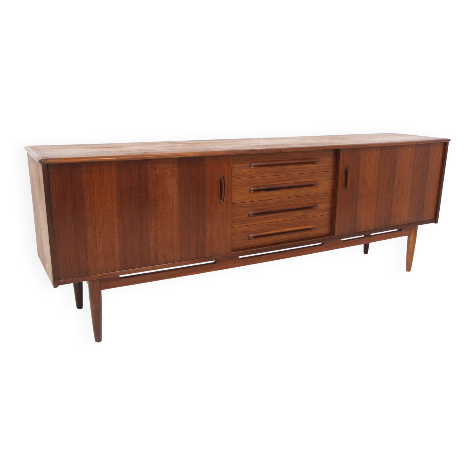 Scandinavian enfilade in rosewood "Cortina, Seffle Möbelfabrik, Sweden, 1960"