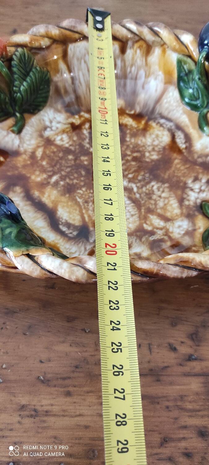 St Peter Austrian Barbotine Dish