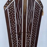 Art deco Cooper brass floor lamp
