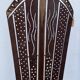 Art deco Cooper brass floor lamp