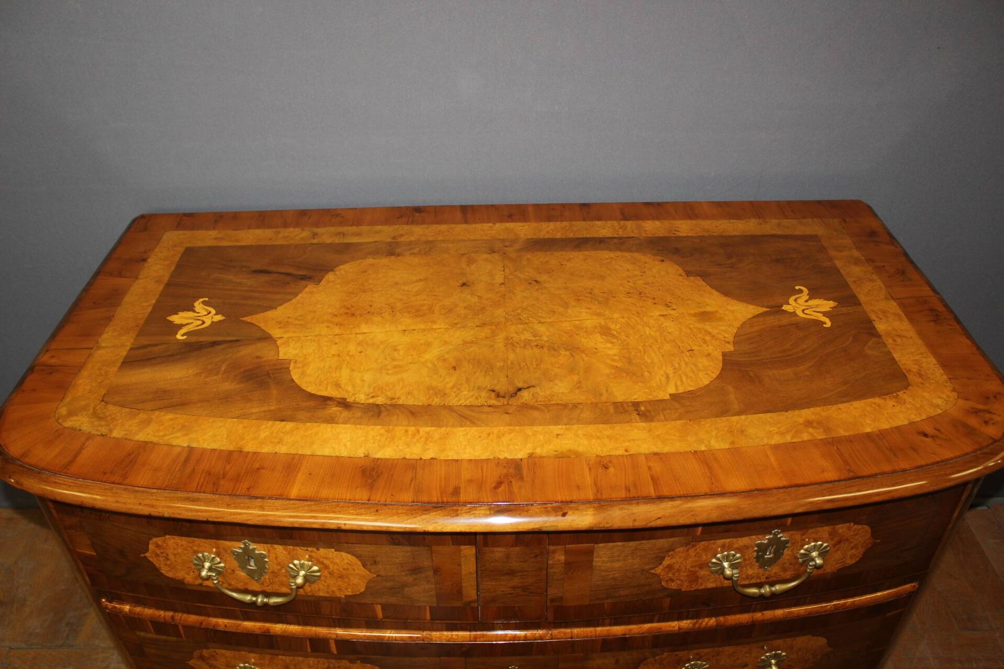 Commode Louyis XIV en marqueterie XVIIIe