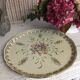 Round dish floral decoration made in france porcelain Limoges
