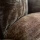 Cinna sofa in golden brown velvet, Roset 1970