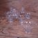 9 vintage engraved champagne glasses 1950