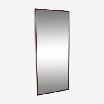 Rectangular mirror in teak 120x51cm