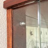 Hanging display cabinet in Art Deco style