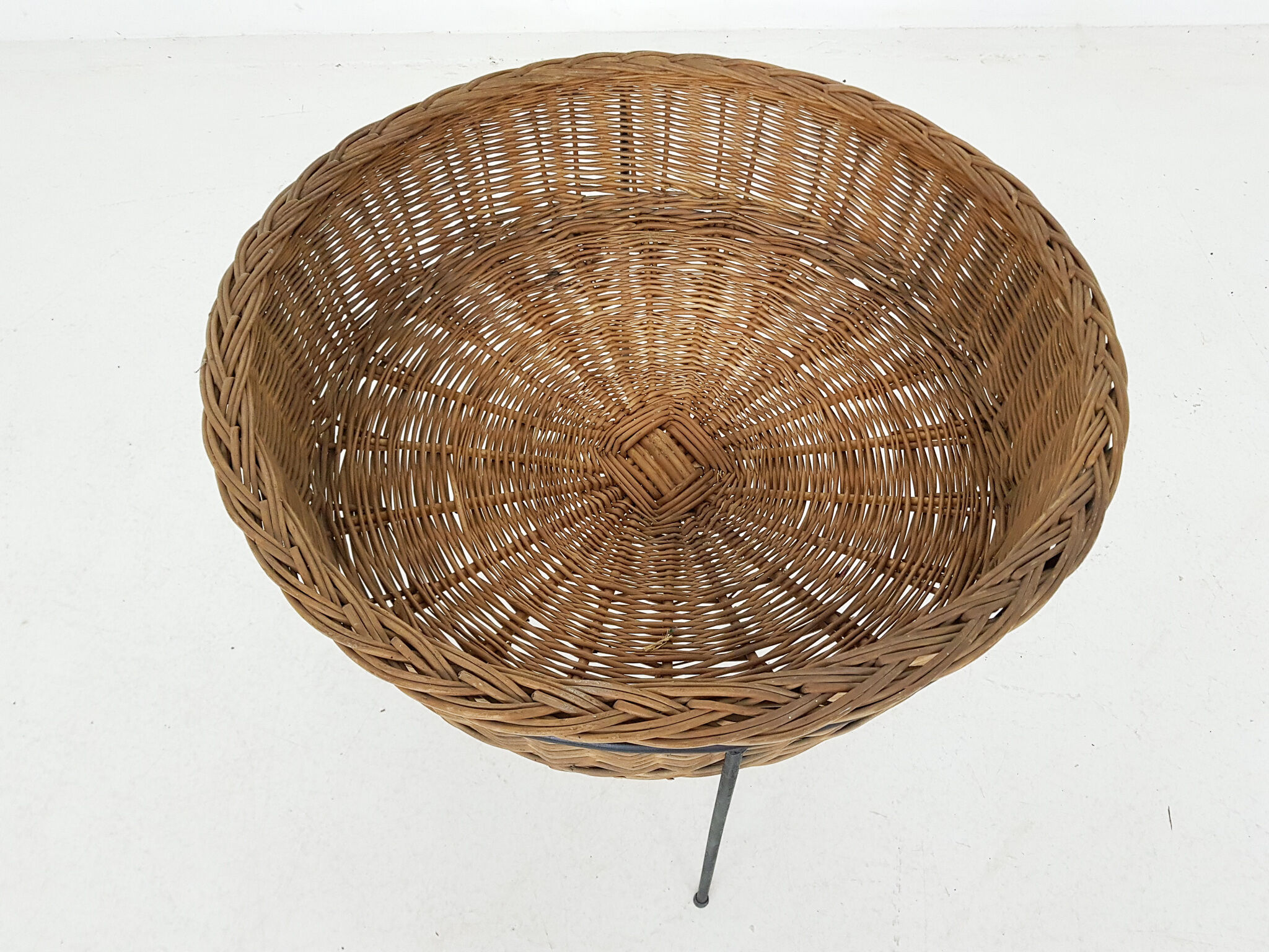 Rattan plant stand, The Netherlands 1950