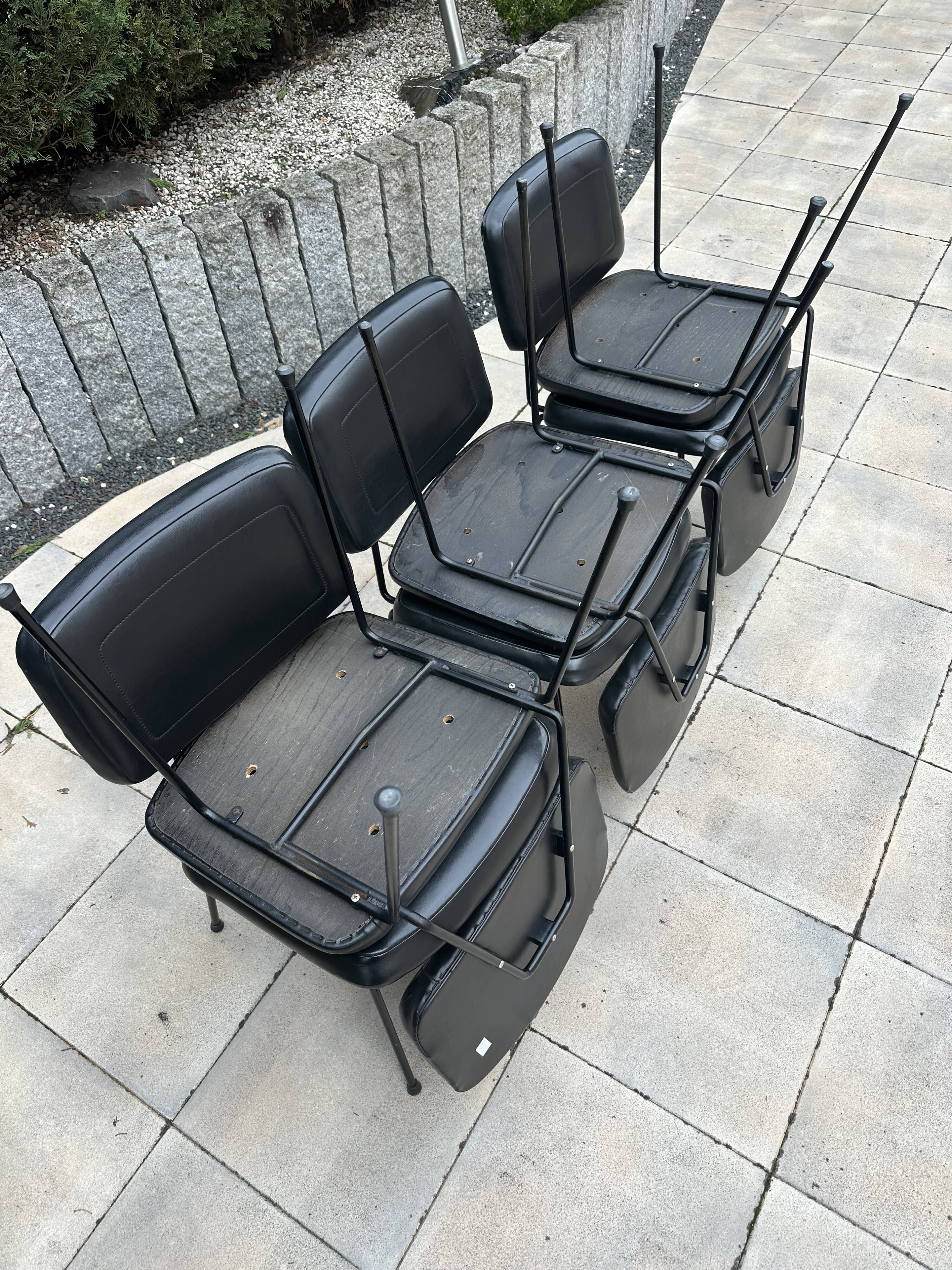 Set of 6 Pierre Paulin CM 196 chairs for Thonet – 1960s