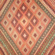 Large vintage Tunisian mergoum rug 258x330cm