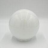 White glass globe