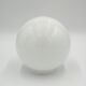 White glass globe