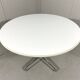 Round dining table by Charles & Ray Eames, Herman Miller, 1960s.