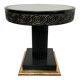 Black Jugendstil coffee table