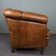 Fauteuil club en cuir de mouton