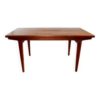 Table scandinave vintage en teck 1960