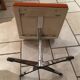 Pair of desk chairs vintage orange