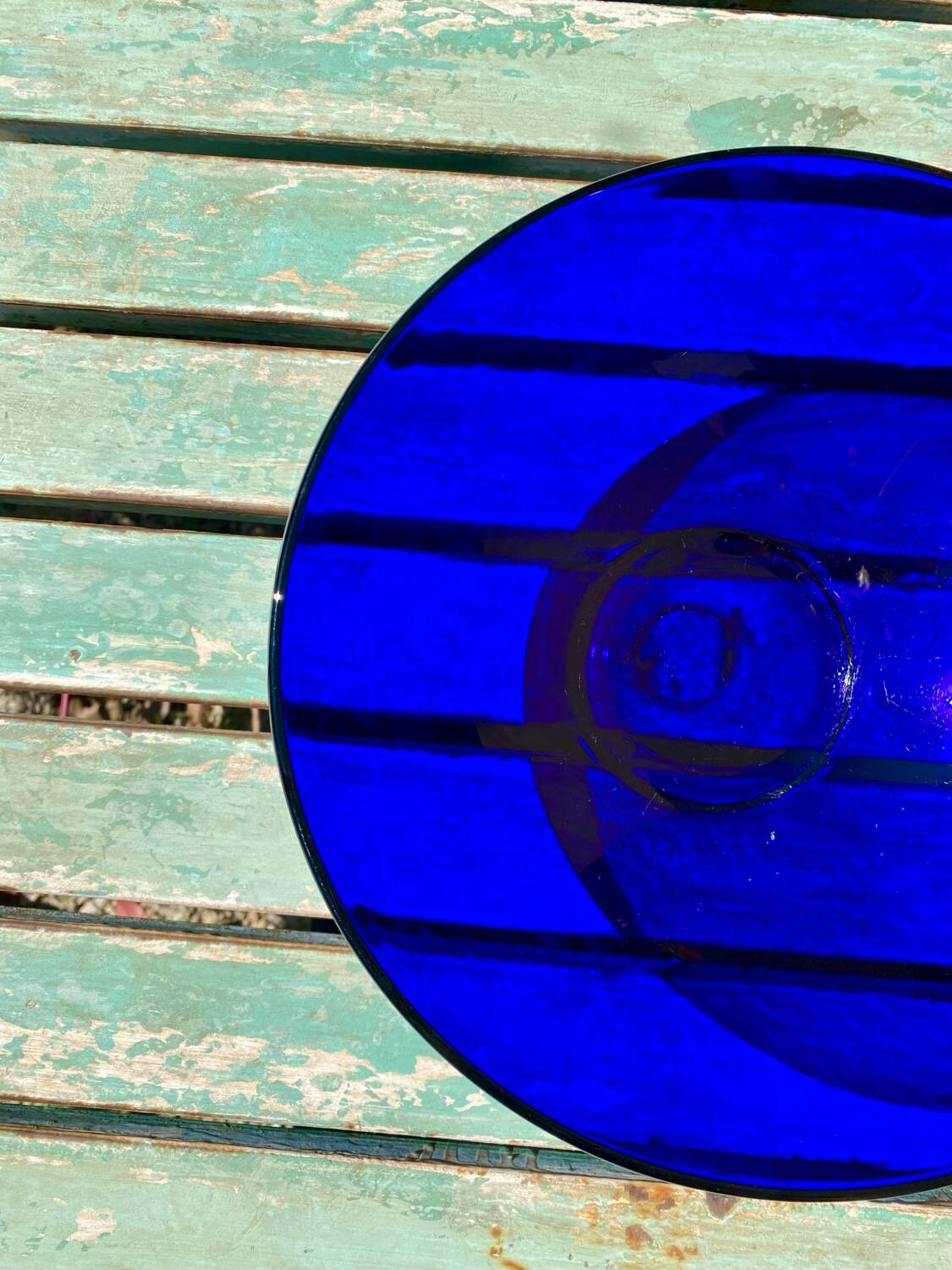 Klein blue salad bowl