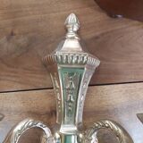 Paire d'appliques en bronze