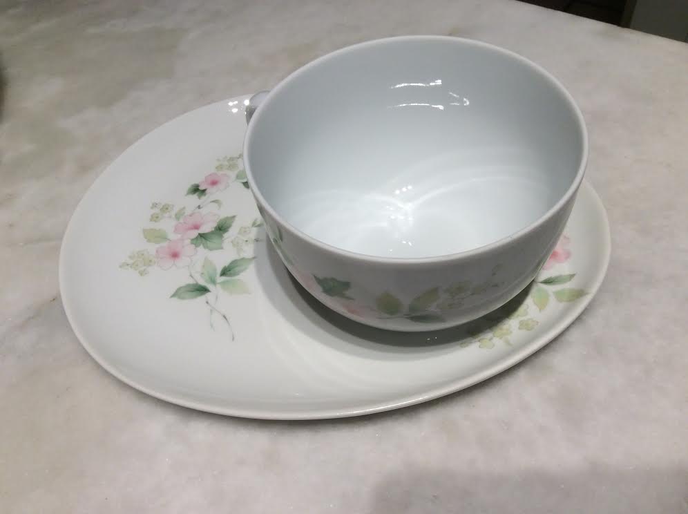Breakfast cup and saucer