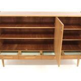 Scandinavian teak and oak sideboard, Sweden, 1950