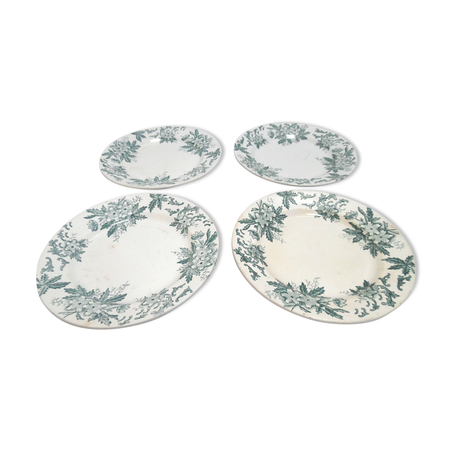 4 plates old st amand