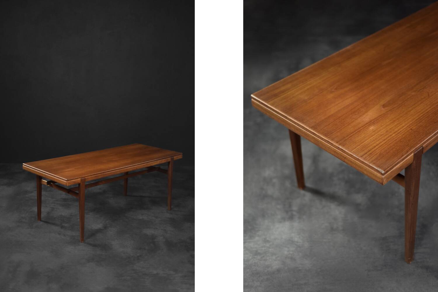Vintage mid-century Swedish Cosmos coffee table by Tingströms.
