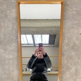 60s trapezoid mirror Scandinavian style 82 x 45 cm