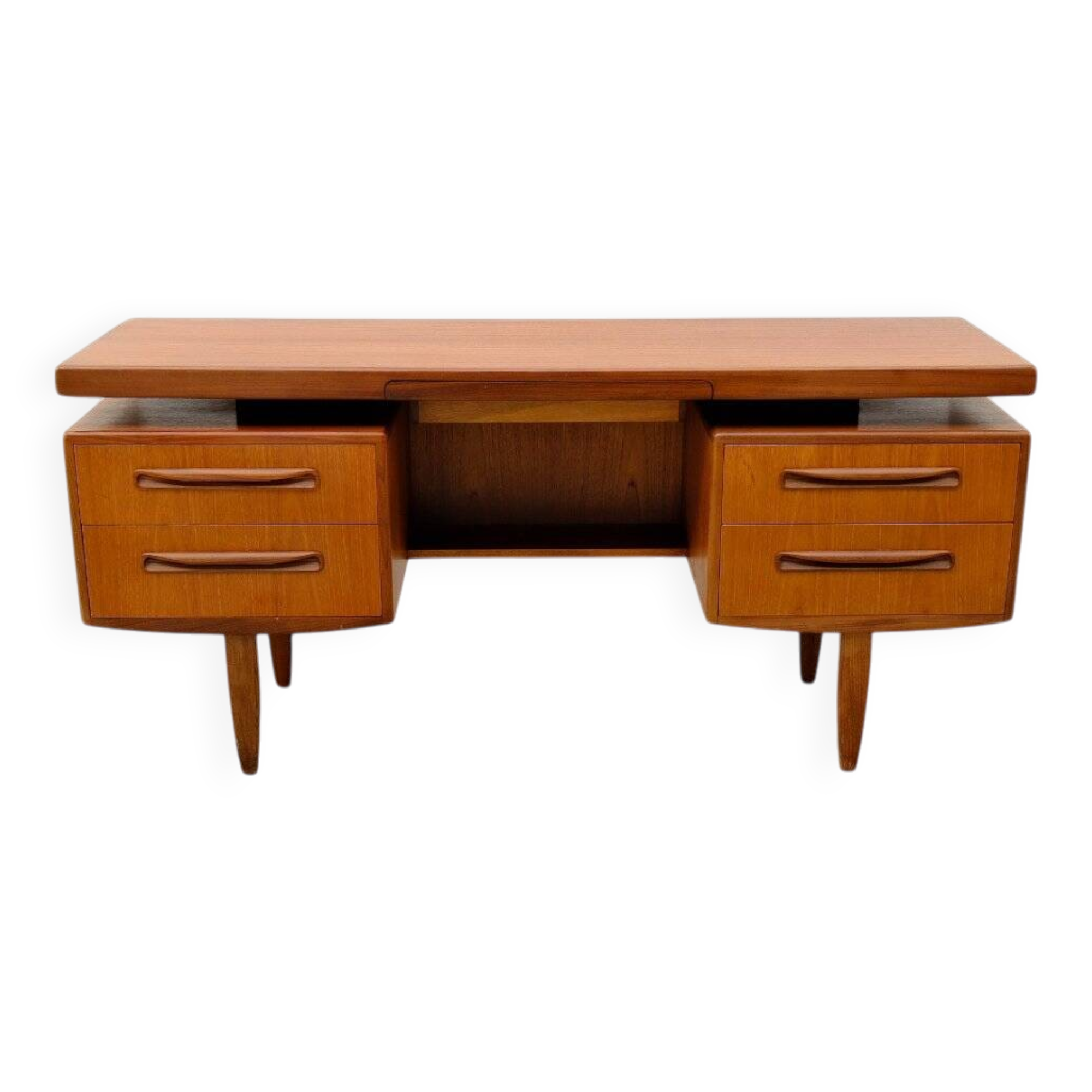 Teak desk by Victor Wilkins for G-Plan in Scandinavian style, 1960