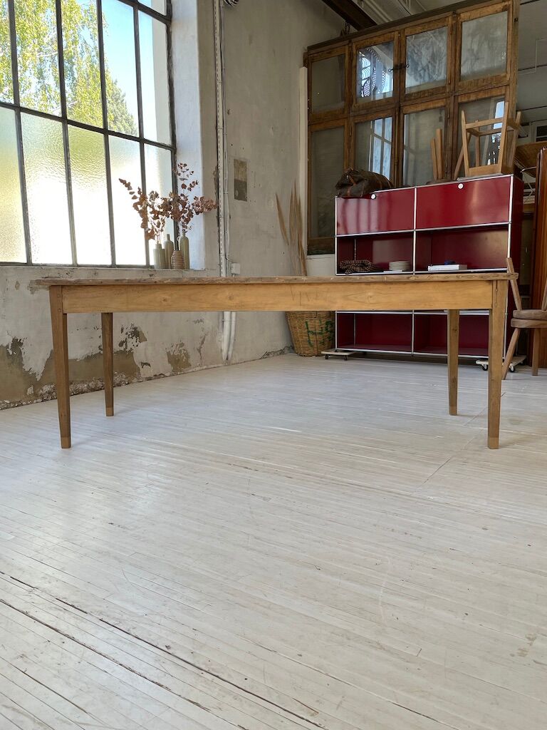 Oak and pine farm table 2m