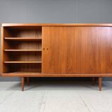 Mid-Century Danish Teak Highboard by H.W.Klein for Bramin, 1960s