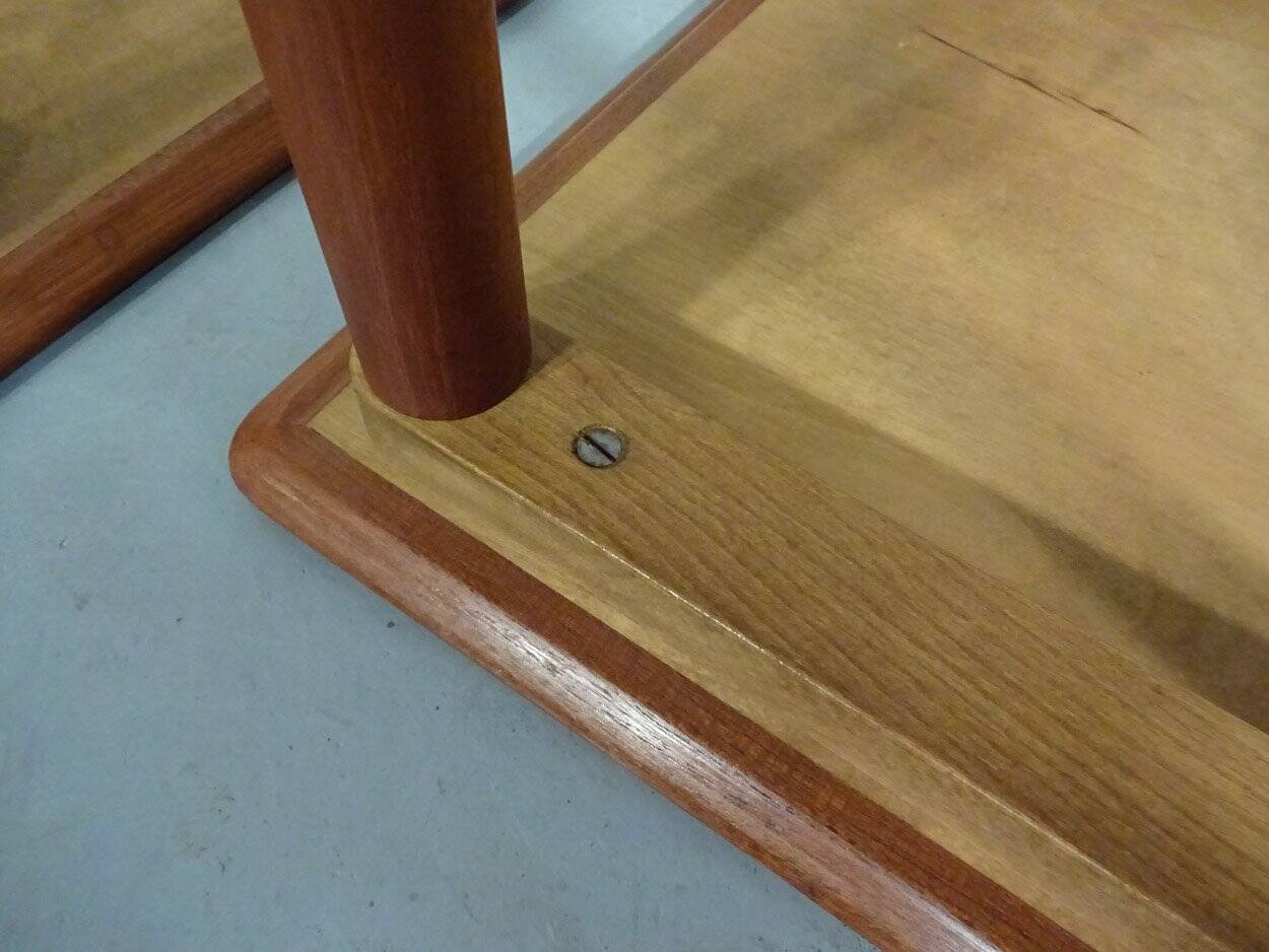 Danish Teak Nesting Tables, 1960s, Set of 3