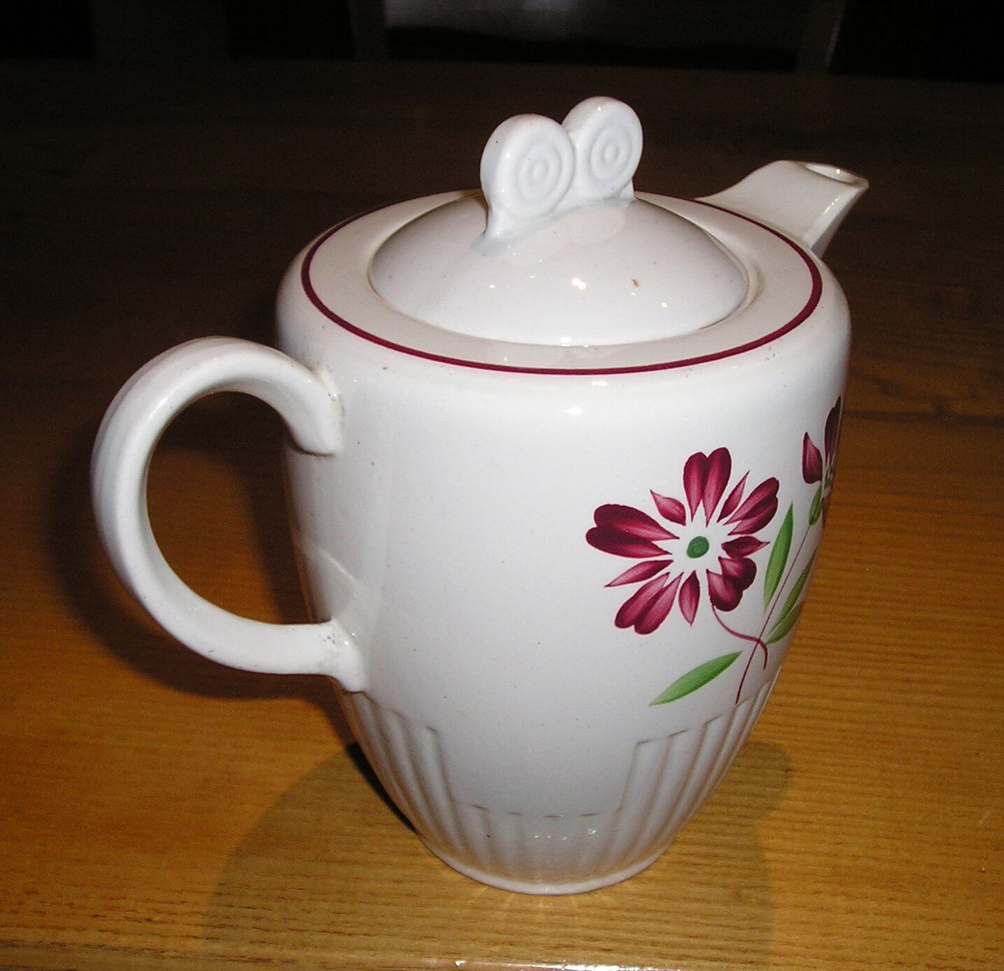 Coffee maker in faience Lunéville model Jacques