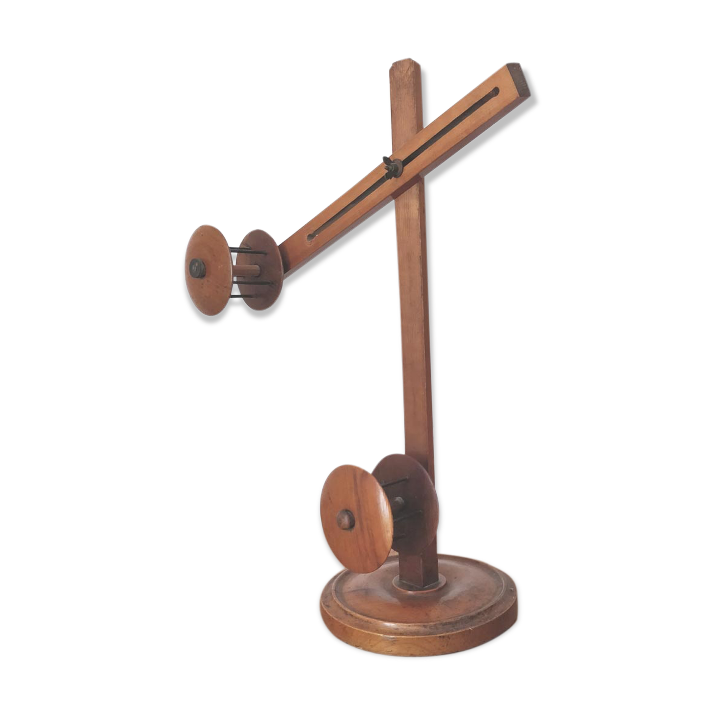 Former wooden wool mercerie reel
