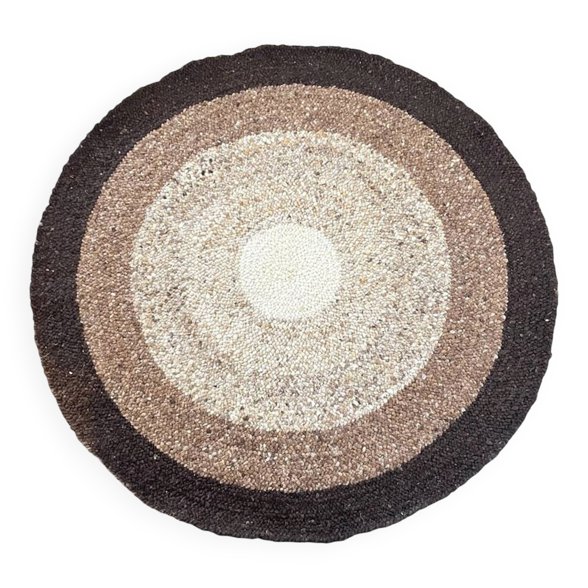 Hand-Woven Carpet Olbia Rondo by Tisca 2000s