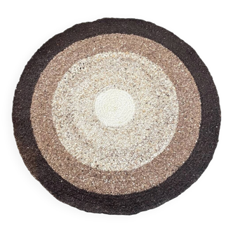 Hand-Woven Carpet Olbia Rondo by Tisca 2000s