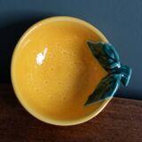 Lemon bowl in slipware