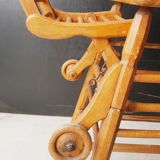 Vintage transformable baby high chair
