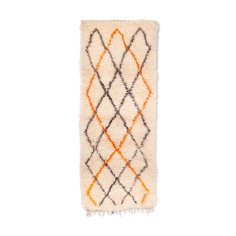 Berber rug beni ouarain 192 x 72 cm