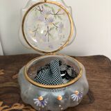 Old candy - hand-painted glass - France