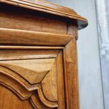 Buffet ancien 18ème siècle meuble en noyer XXL
