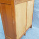 Furniture in oak and Oak veneer double curtain